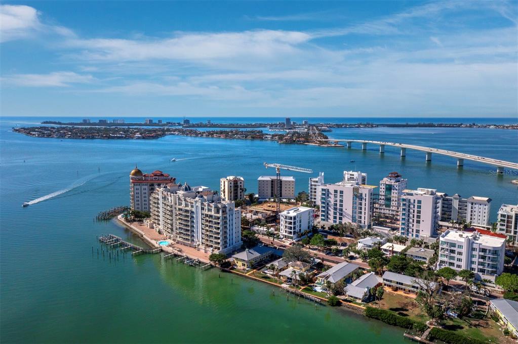 1255 North Gulfstream Avenue, Unit 408 Sarasota, FL 34236 - Photo 35 of 35 a view of a lake