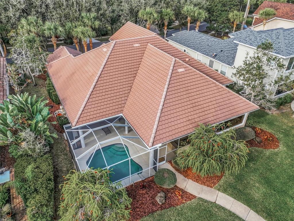 83 Front Street Palm Coast, FL 32137 - Photo 67 of 100 a aerial view of a house with a yard