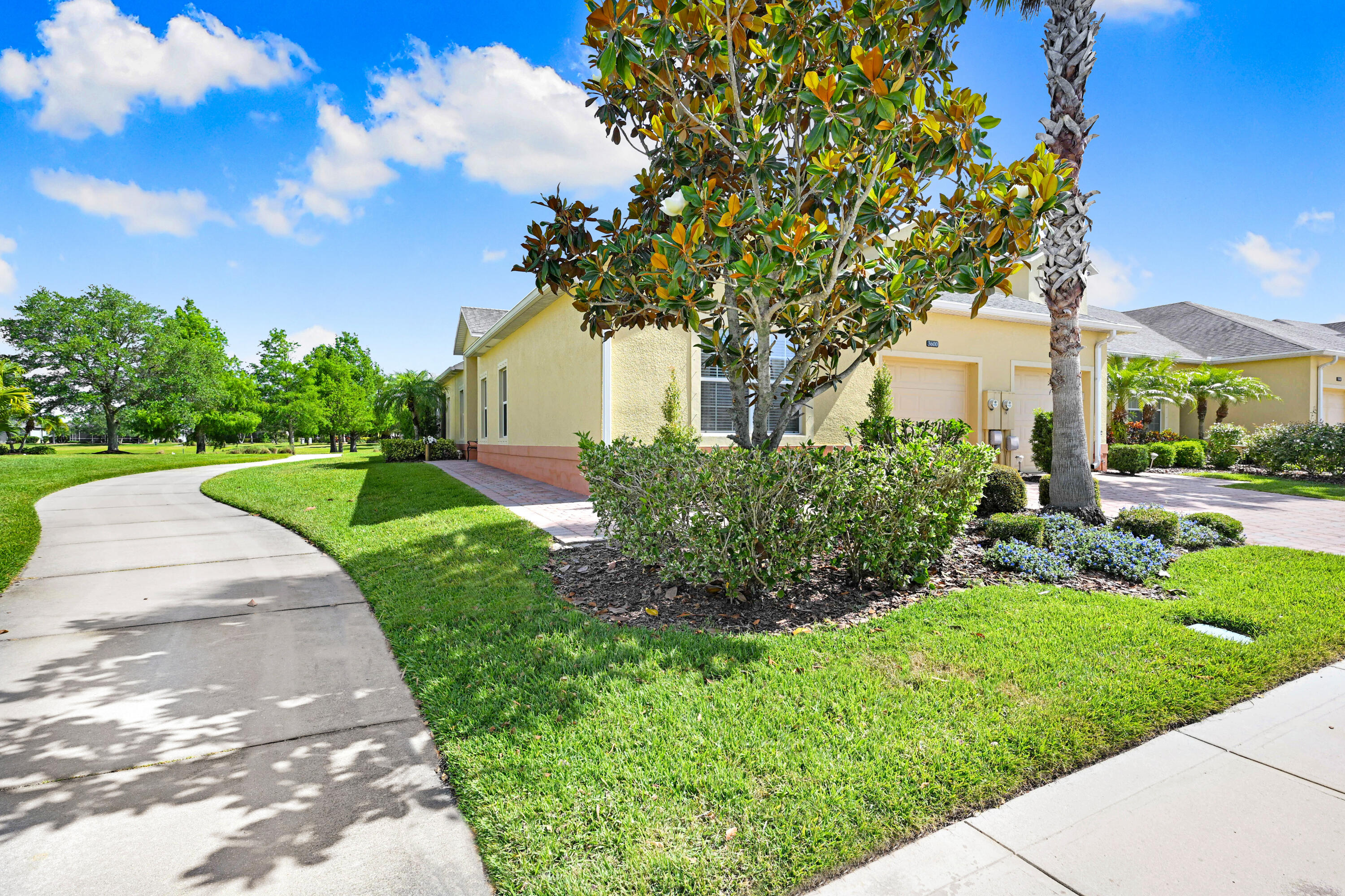3600 Funston Circle Melbourne, FL 32940 - Photo 42 of 48 a front view of a house with a yard