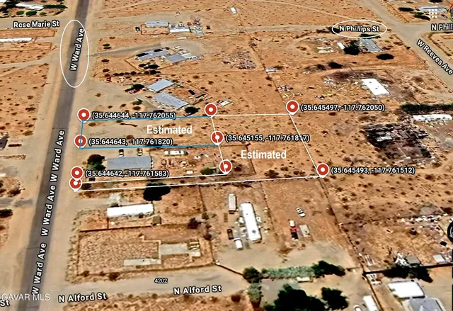 $9,900 | 4230 Ward Avenue West, Ridgecrest, CA 93555