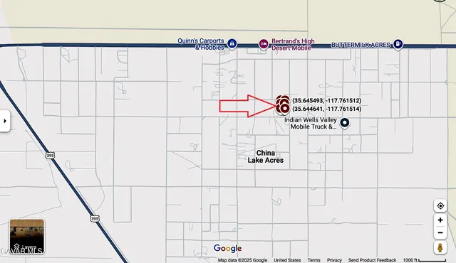 $9,900 | 4230 Ward Avenue West, Ridgecrest, CA 93555