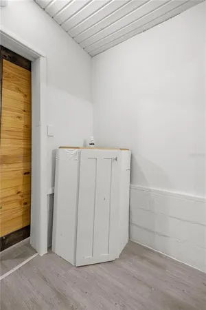 a view of a small space