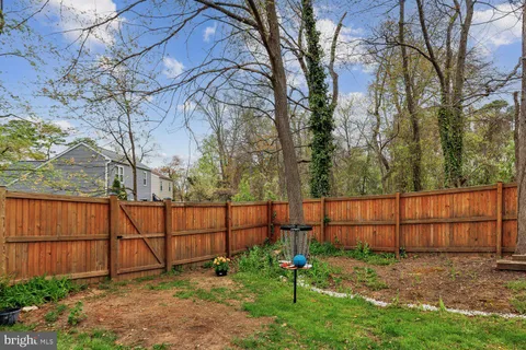 a view of yard and trees