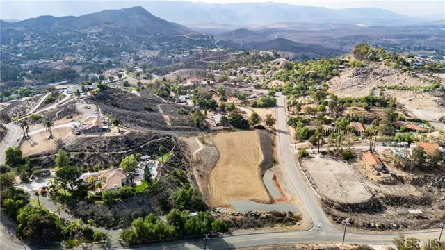 an aerial view of residential house with outdoor space