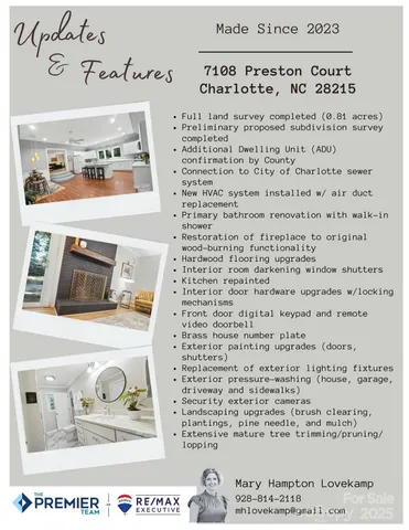 $589,000 | 7108 Preston Court, Charlotte, NC 28215