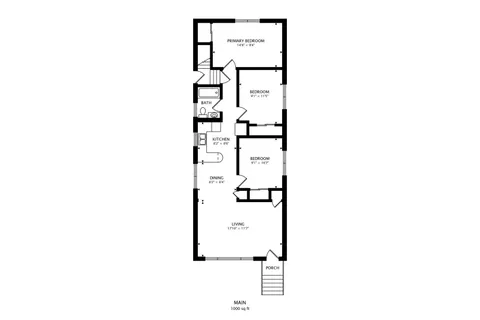 a picture of a floor plan
