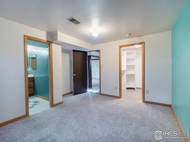 a view of empty room