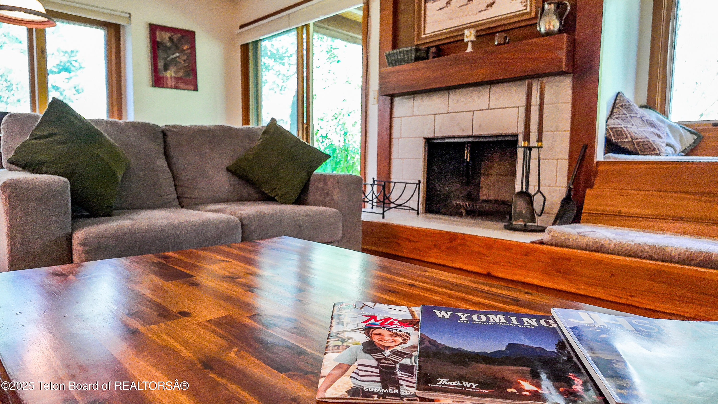 3665 Teton Drive, Unit 611 Wilson, WY 83014 - Photo 14 of 20 Fireplace