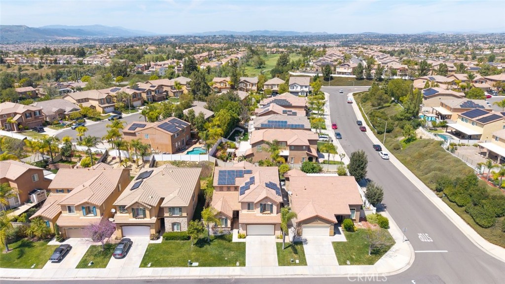 46123 Drymen Avenue Temecula, CA 92592 - Photo 36 of 42 an aerial view of residential houses with outdoor space