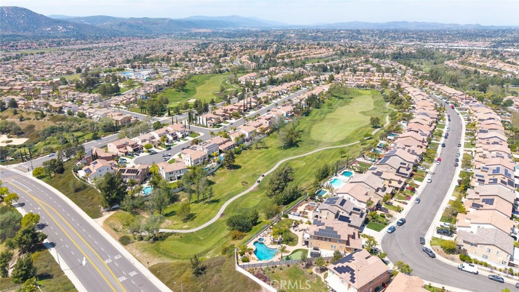 46123 Drymen Avenue Temecula, CA 92592 - Photo 41 of 42 an aerial view of residential houses with outdoor space