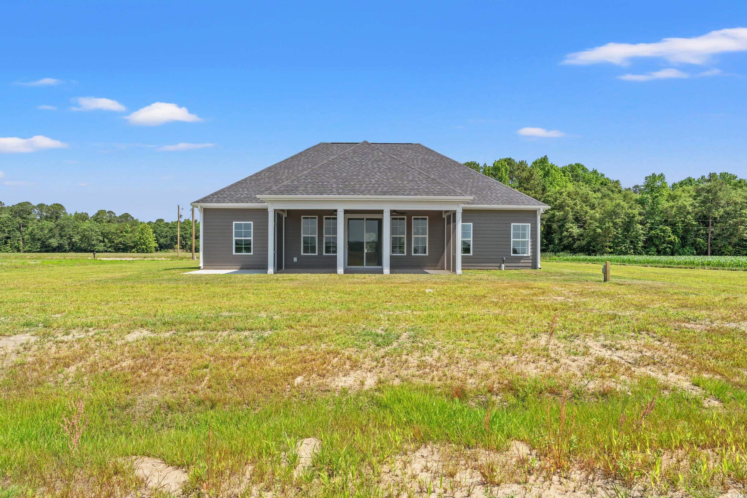 4022 Macks Road Aynor, SC 29511 - Photo 23 of 35 Rear view of property with a patio area and a yard