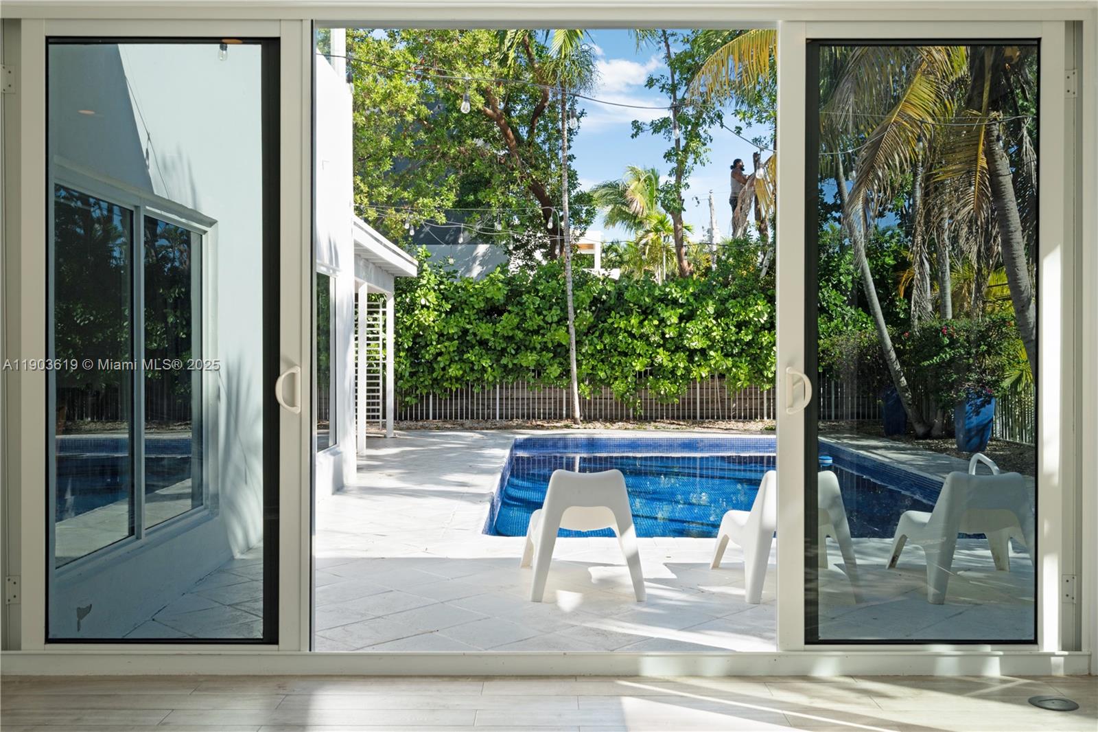 525 Ridgewood Road Key Biscayne, FL 33149 - Photo 11 of 58 a view of backyard from deck