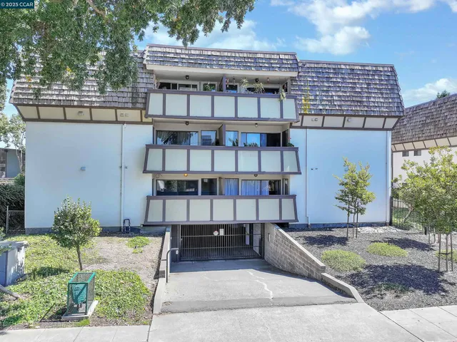 front view of a house with a outdoor space
