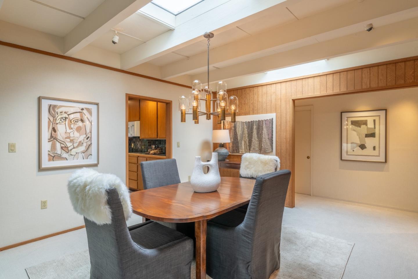 46 Middle Canyon Road Carmel Valley, CA 93924 - Photo 26 of 74 a view of a dining room with furniture and window