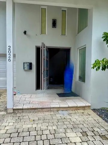 a view of an entryway