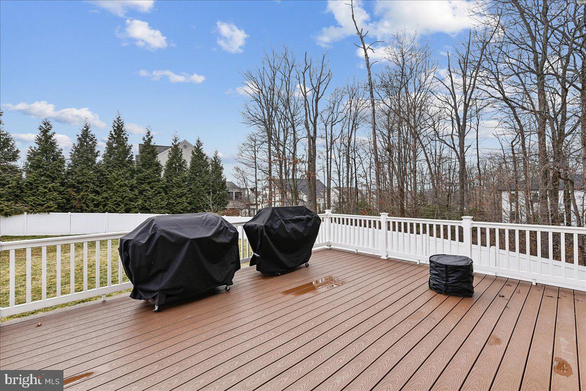 7526 Gilley Terrace Rosedale, MD 21237 - Photo 43 of 43 a view of balcony with wooden floor and outdoor space
