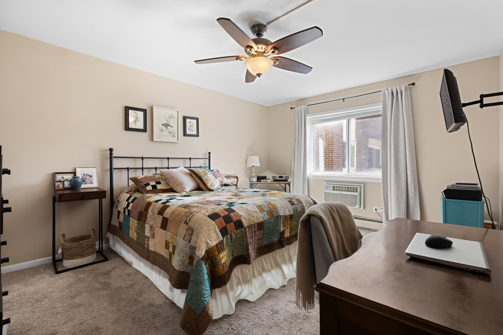 1311 South Finley Road, Unit 205 Lombard, IL 60148 - Photo 13 of 26 a bed room with bed and a window