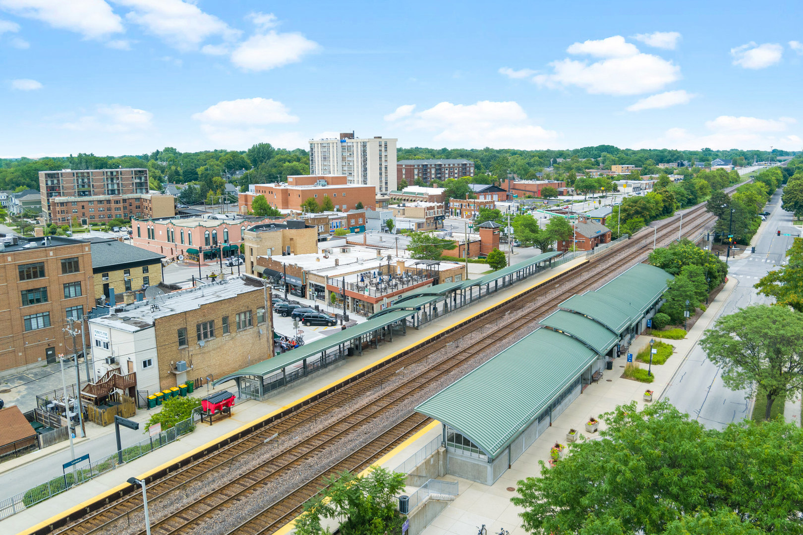 1311 South Finley Road, Unit 205 Lombard, IL 60148 - Photo 22 of 26 a city view from the balcony