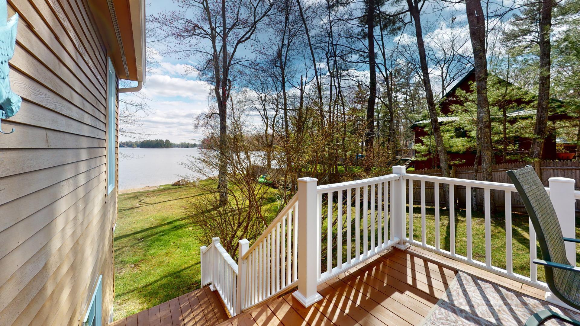 5 Cole Road Raymond, ME 04071 - Photo 26 of 53 Deck with a view