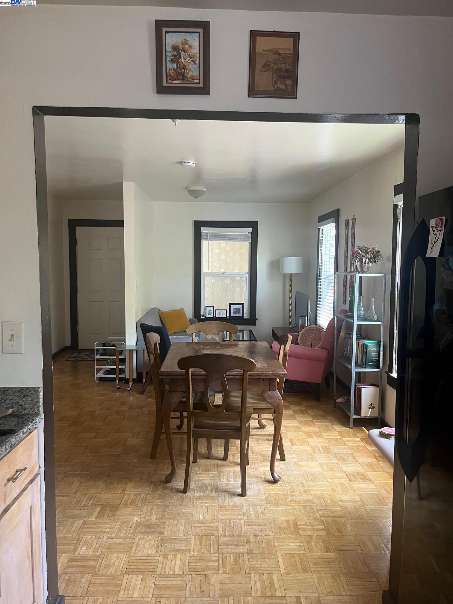 Berkeley Bowl Berkeley, CA 94703 - Photo 6 of 10 a living room with furniture a dining table and a refrigerator