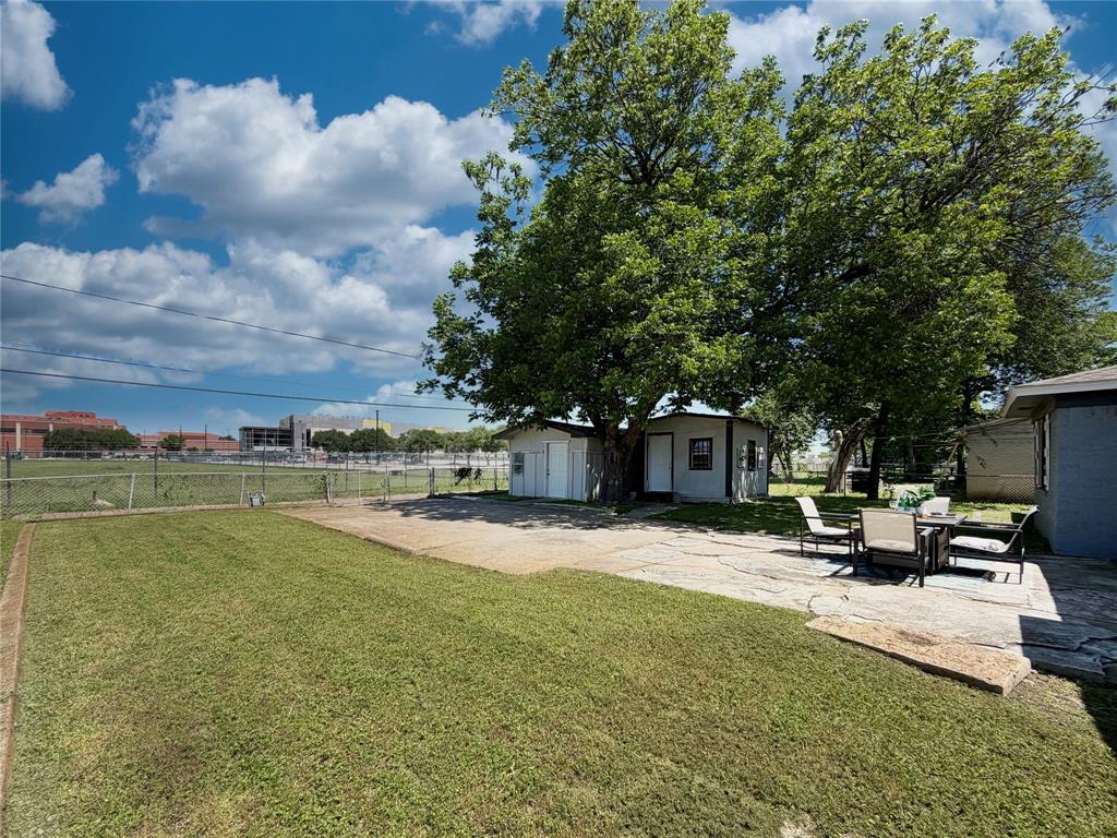 2243 Inca Drive Dallas, TX 75216 - Photo 21 of 24 Step outside to the expansive backyard and enjoy grilling on the patio, outdoor activities, dining al fresco.