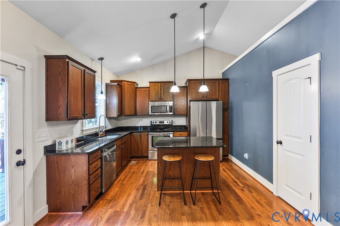 339 Loman Road Meherrin, VA 23954 - Photo 7 of 34 Kitchen with center island and pantry