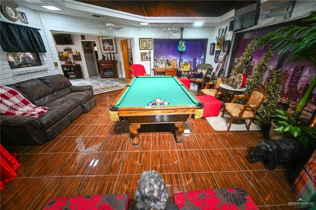 an outdoor space with patio