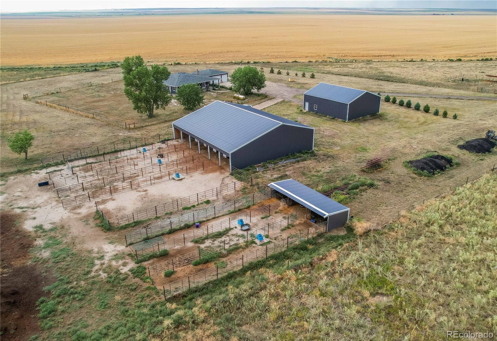 6001 Xmore Road Byers, CO 80103 - Photo 25 of 48 a view of a lake with beach and ocean view