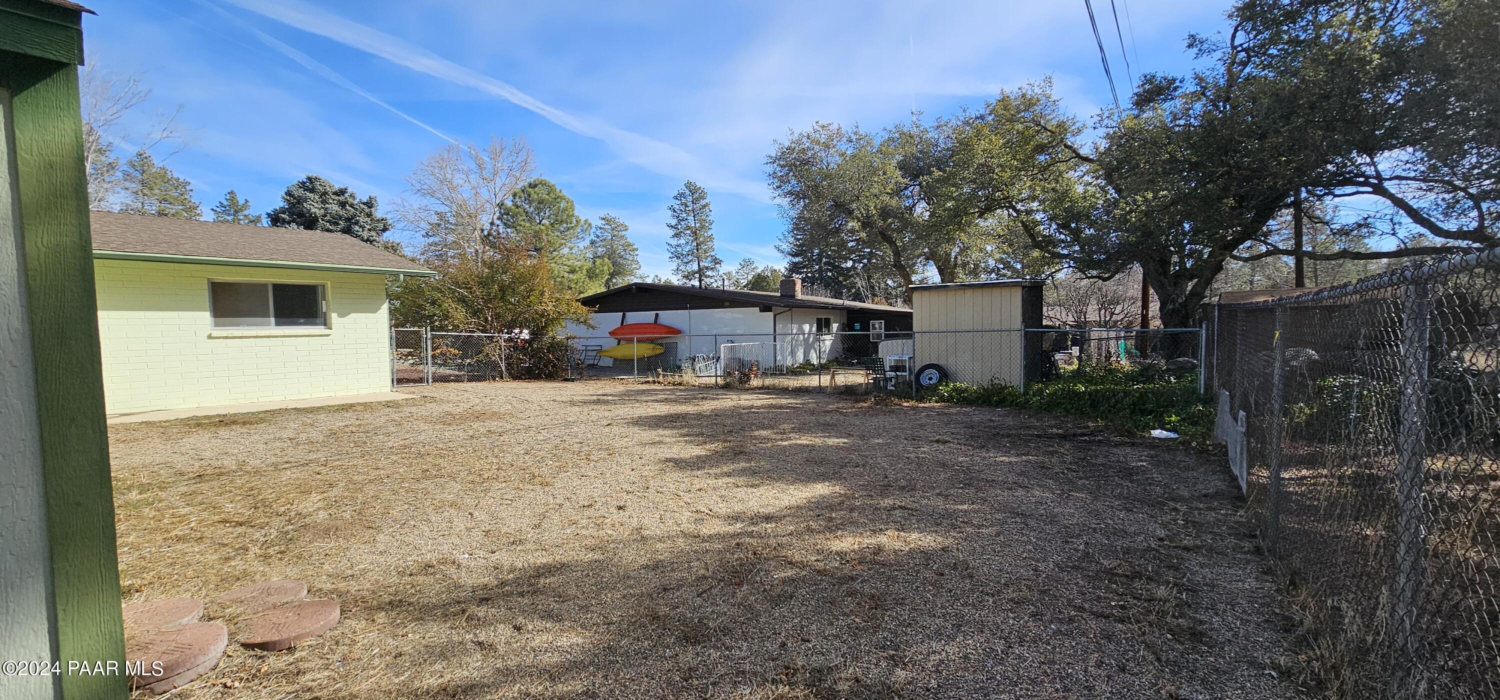 1709 Meadowbrook Road Prescott, AZ 86303 - Photo 29 of 29 Fenced Backyard