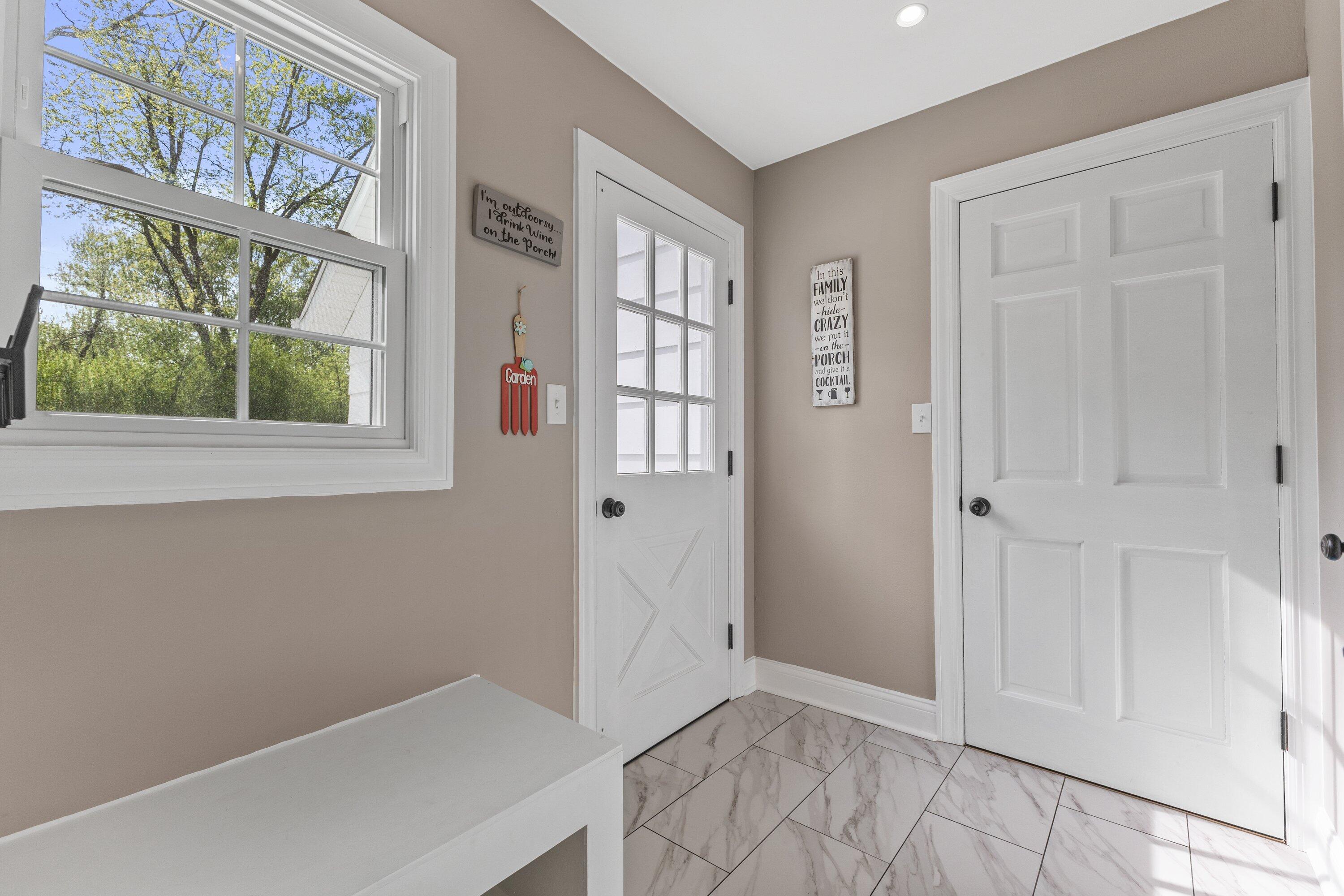 1005 Lone Tree Road Elm Grove, WI 53122 - Photo 15 of 35 back mudroom entry