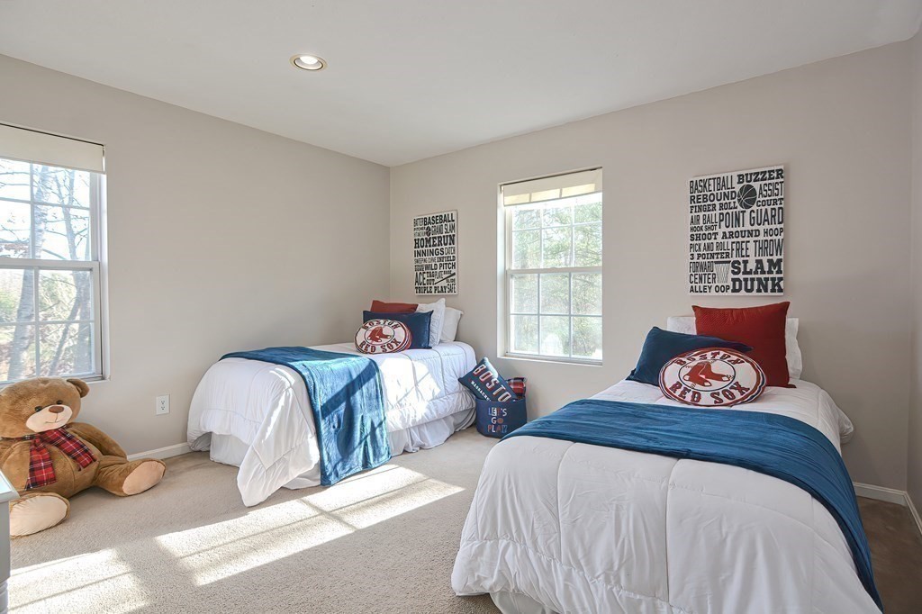 14 Robbins Road Foxboro, MA 02035 - Photo 25 of 42 a bedroom with two beds and a window