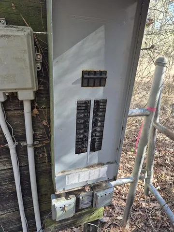 a view of water heater room
