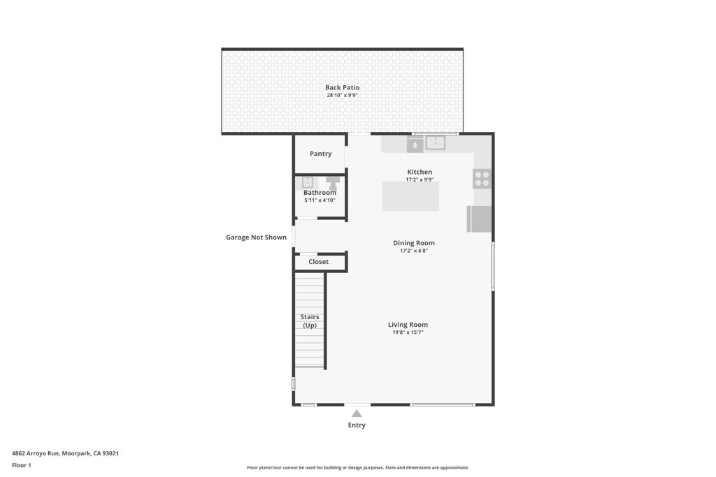 4874 Arroyo Run Moorpark, CA 93021 - Photo 36 of 38 Floor Plan - Floor 1