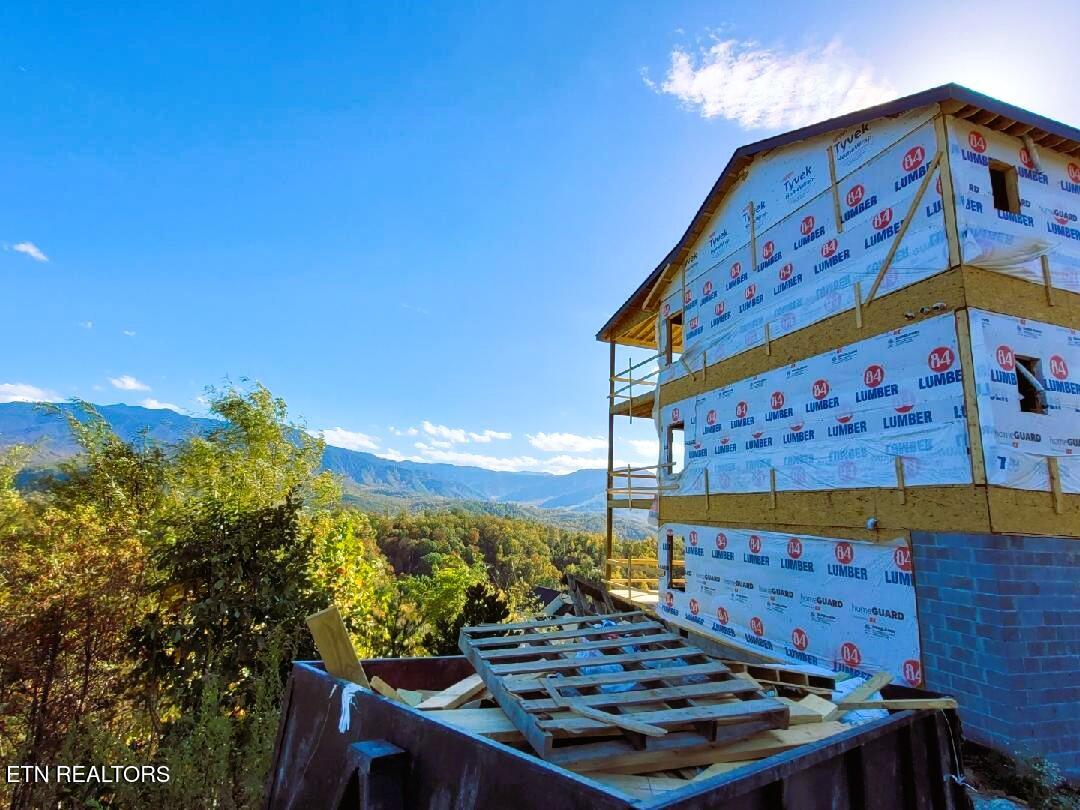 736 Village Loop Road Gatlinburg, TN 37738 - Photo 14 of 34 736 VLR Exterior Const Update 10 31 2024