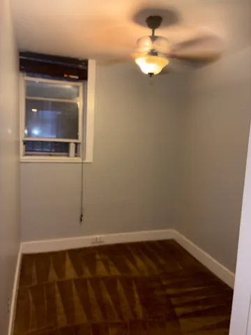 a bathroom with a window