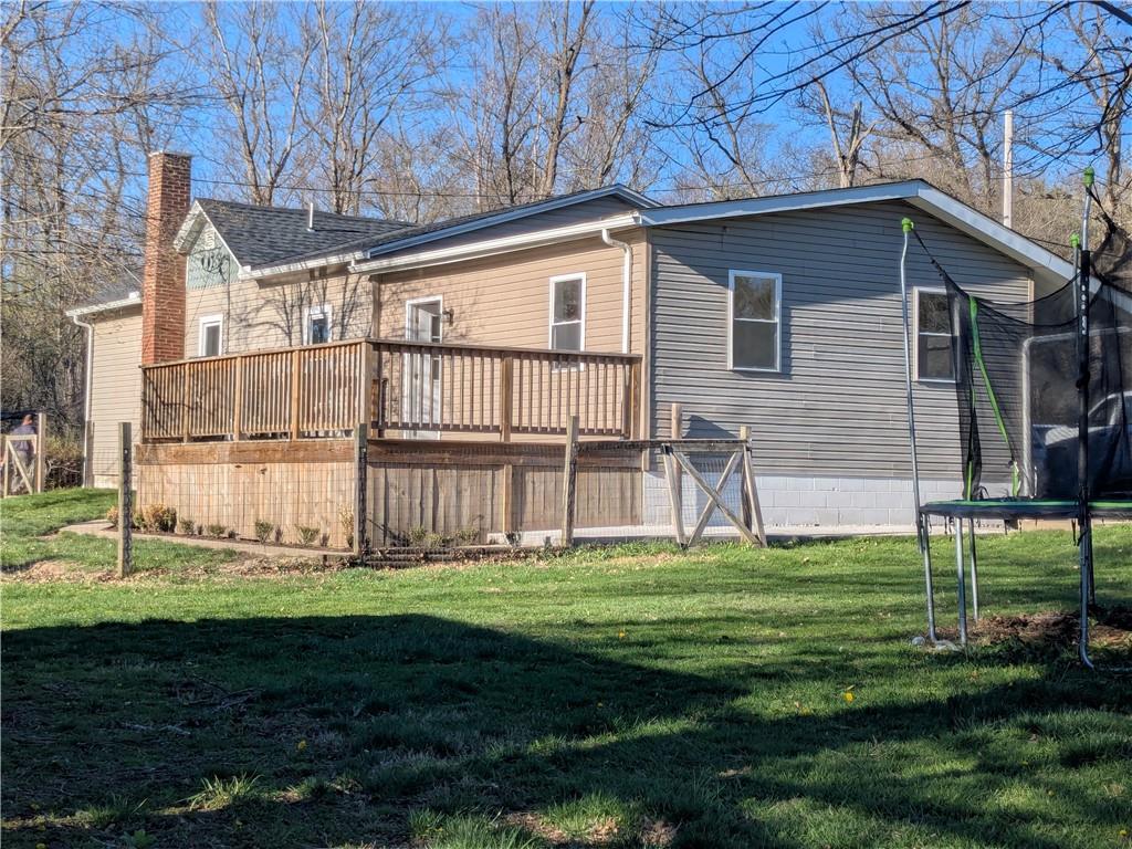 497 Cherry Run Road Homer City, PA 15748 - Photo 2 of 16 A large deck