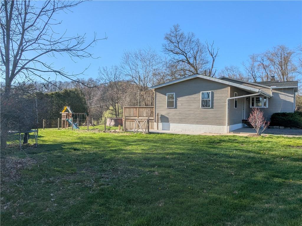 497 Cherry Run Road Homer City, PA 15748 - Photo 4 of 16 Large level back yard