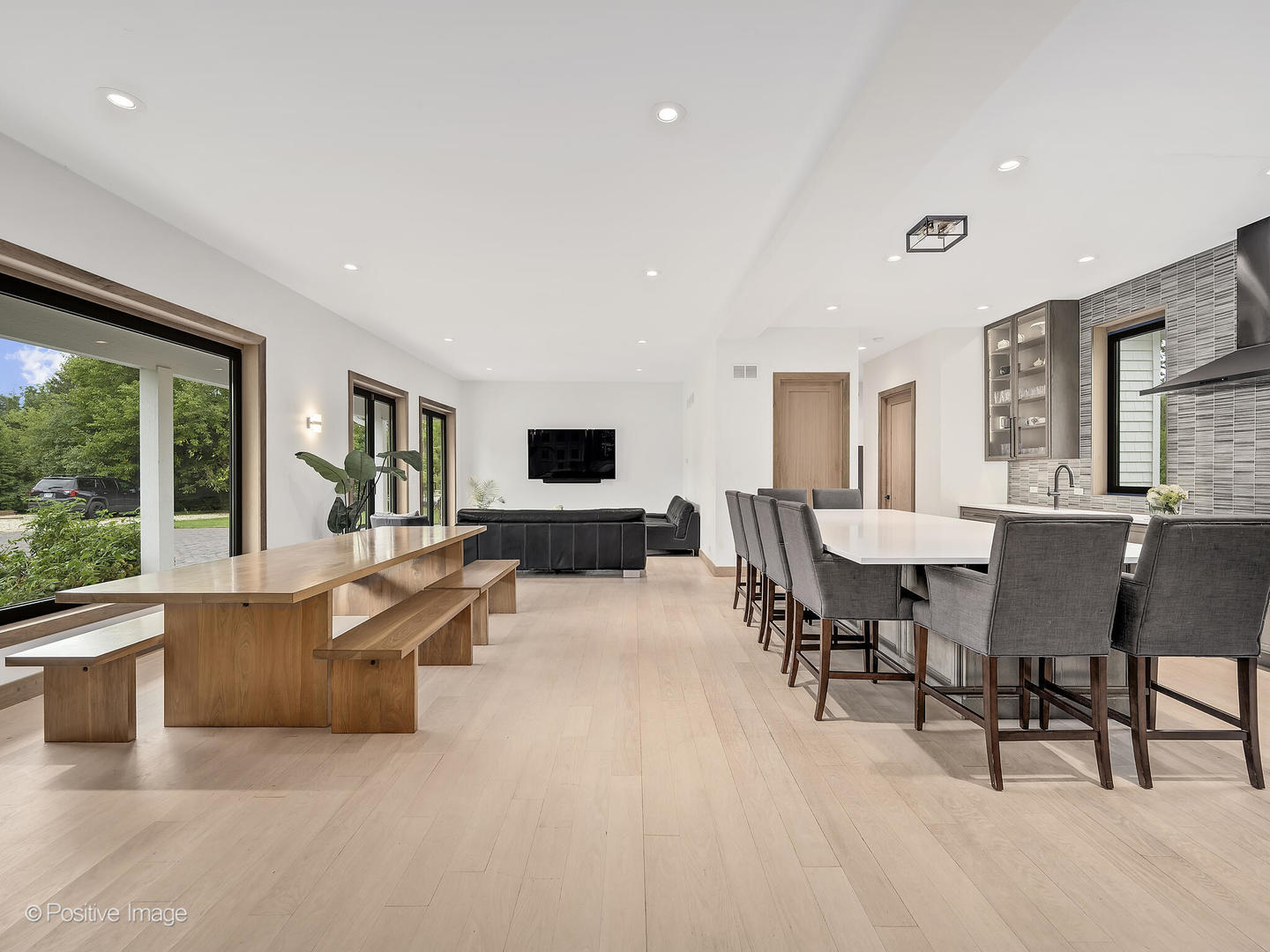 11670 79th Street Burr Ridge, IL 60527 - Photo 4 of 31 a living room with furniture and a flat screen tv