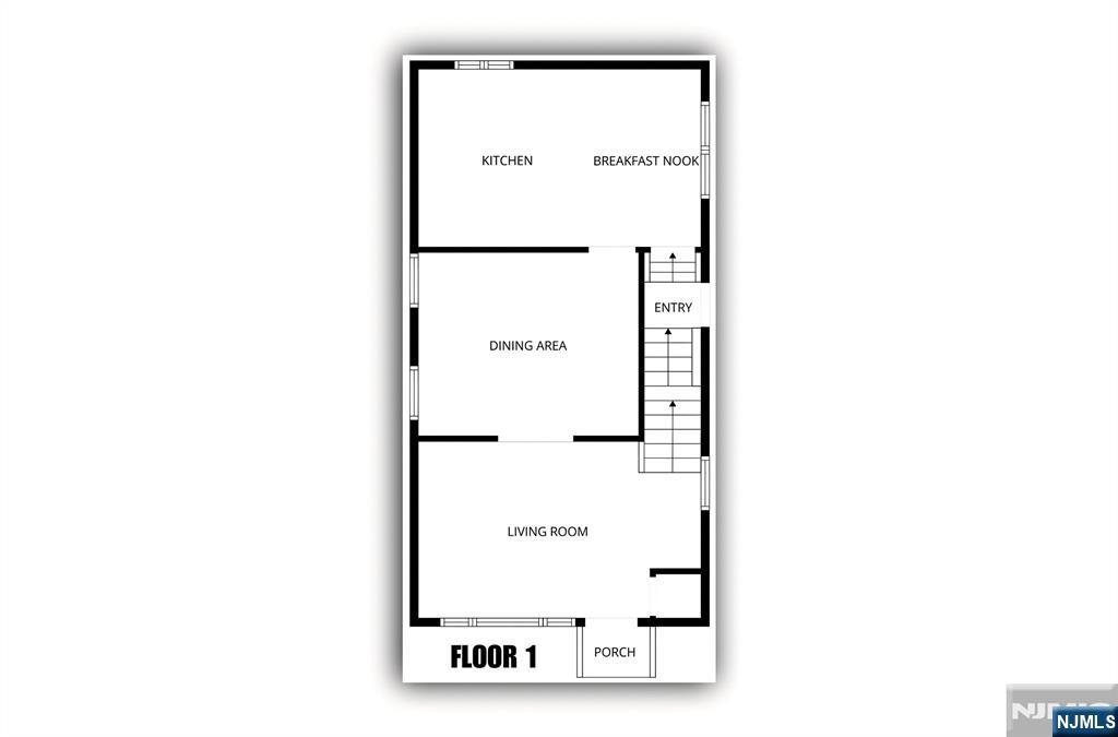 29 Harding Avenue North Arlington, NJ 07031 - Photo 38 of 44 a picture of a floor plan