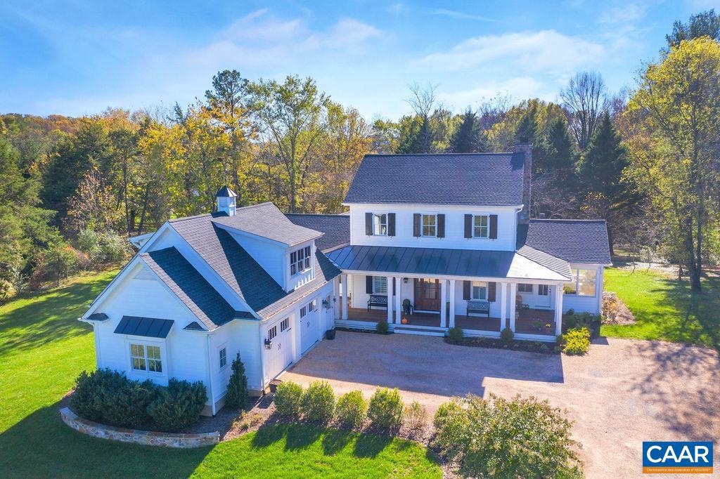 3 Acres Tbb Owensville Road, Unit G Charlottesville, VA 22901 - Photo 1 of 35 a aerial view of a house with swimming pool garden and patio