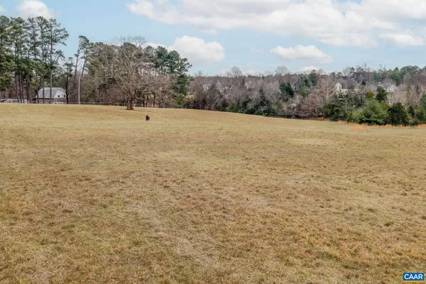 a view of an outdoor space with mountain view