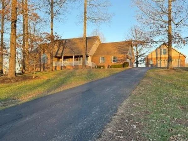 a view of a street with houses