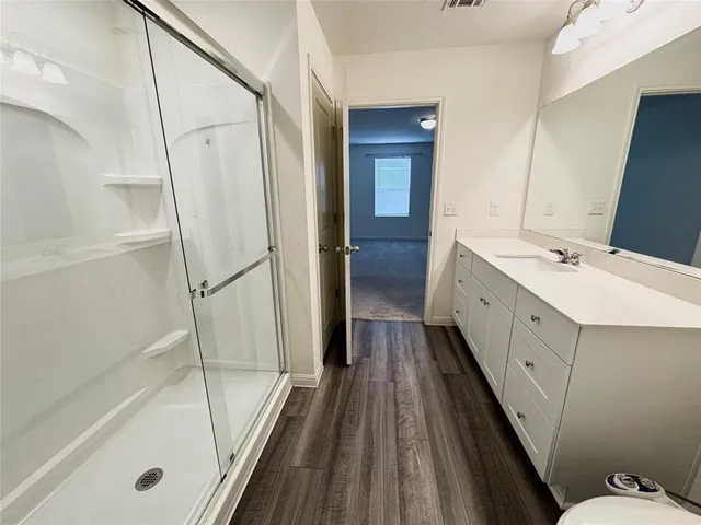 a view of empty room