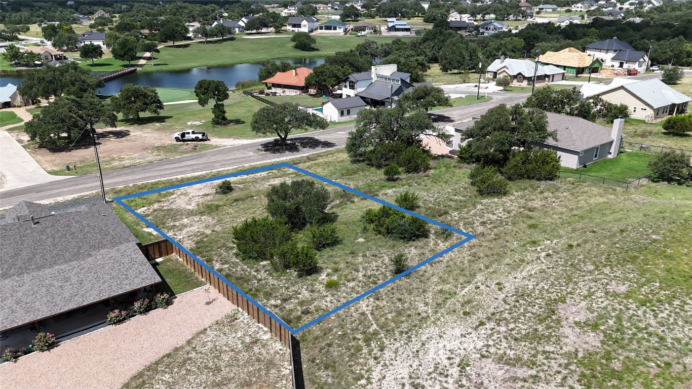 225 Jeff Vaughn Blanco, TX 78606 - Photo 5 of 9 an aerial view of a house having yard