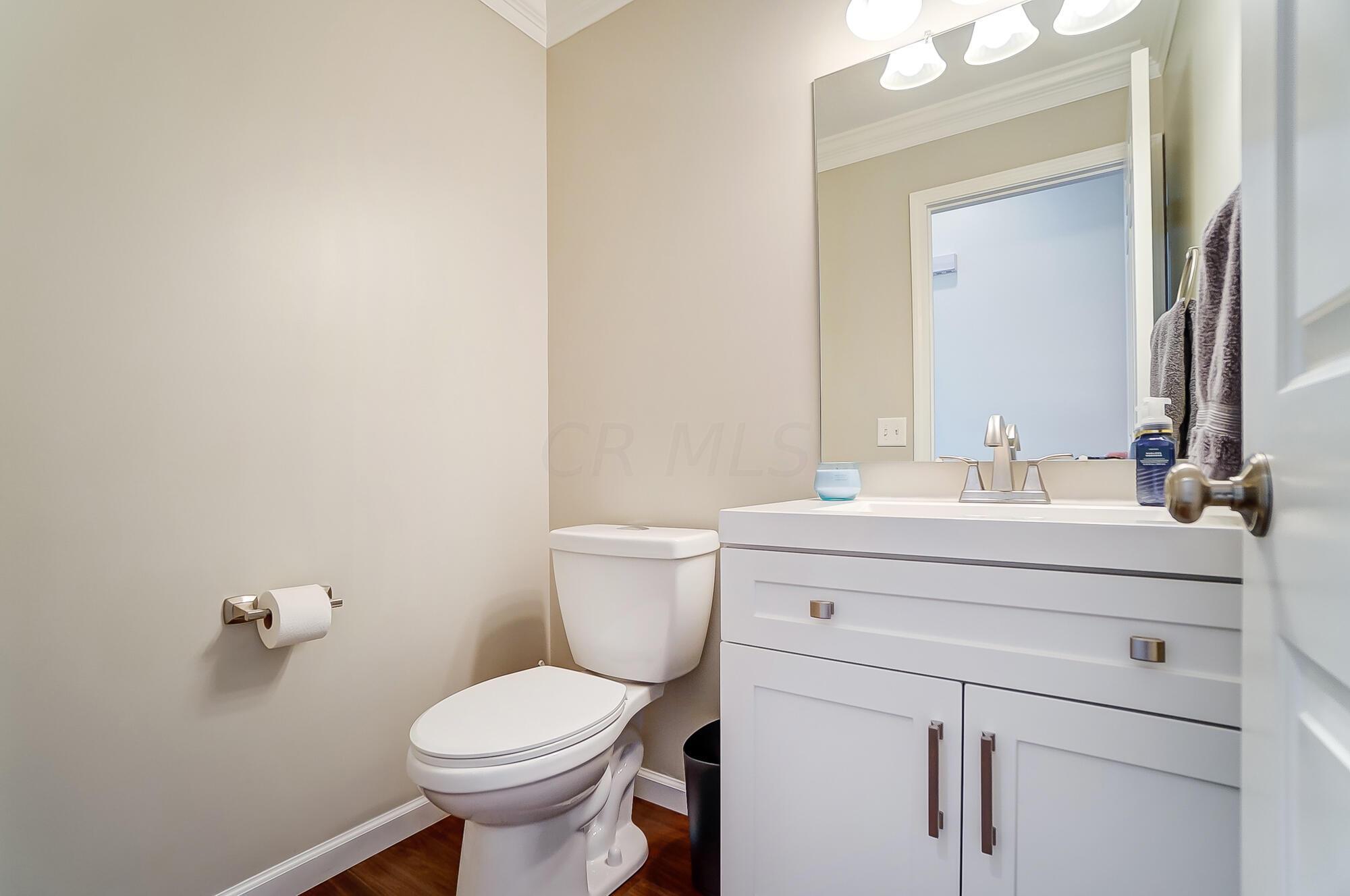 5674 Steward Road Galena, OH 43021 - Photo 28 of 82 Half bath is conveniently located on main level