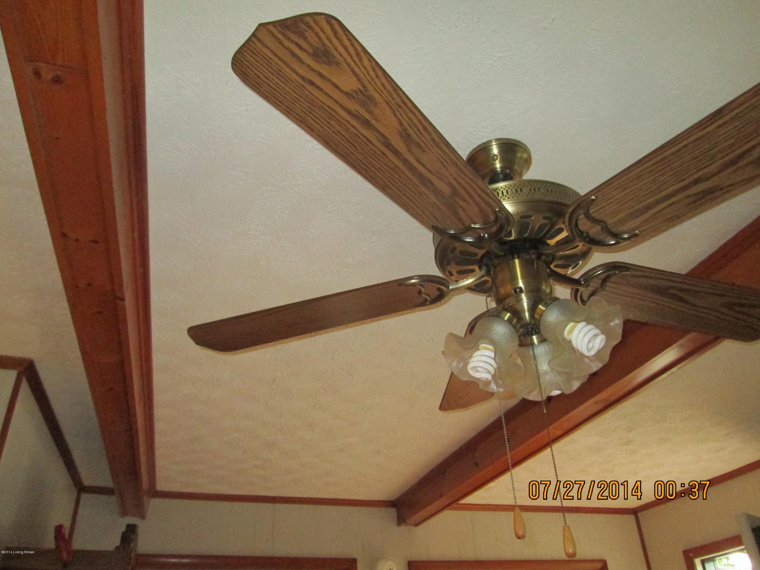 1324 Gallant Fox Run Road Louisville, KY 40242 - Photo 15 of 17 Ceiling fan, beams family room