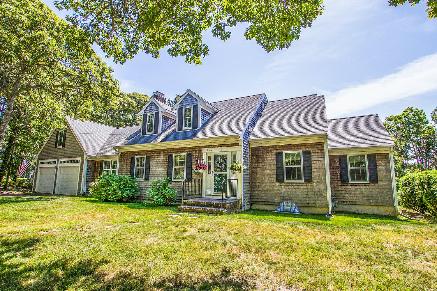 466 Training Field Road Chatham, MA 02633 - Photo 3 of 25 front view of a house with a yard