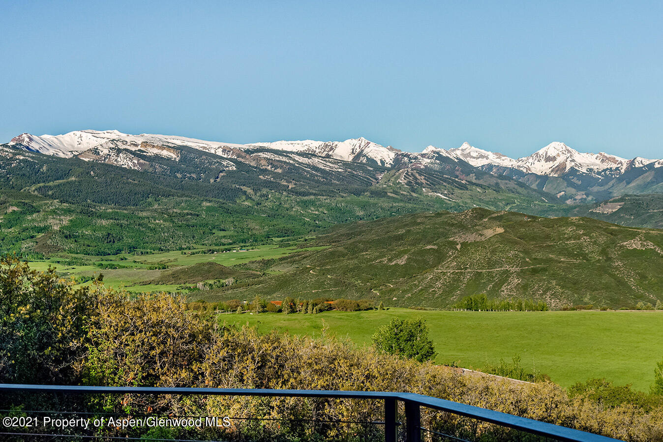 572 North Starwood Road Aspen, CO 81612 - Photo 26 of 26 a view of a mountain from a yard