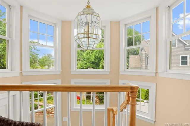 a view of front door