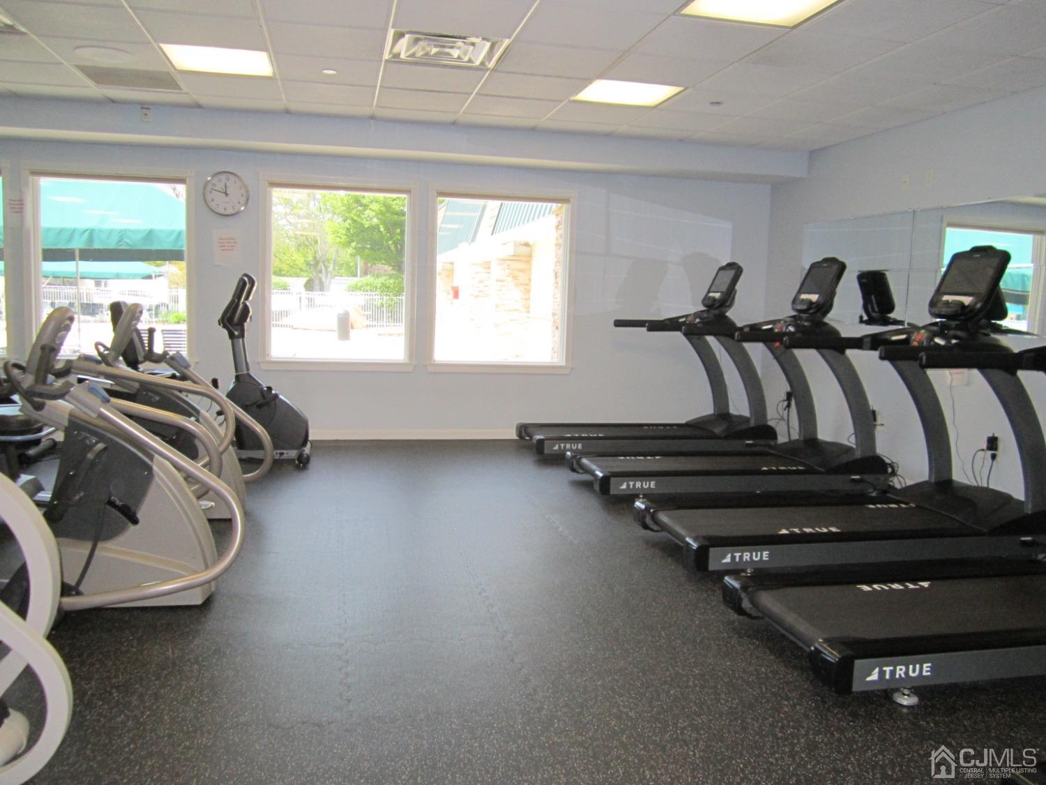 B Glen Road Monroe Township, NJ 08831 - Photo 15 of 28 a view of a room with gym equipment